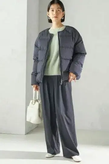 [ 25AW ] 새상품 피레넥스 SHIPS 별주 네이비 다운