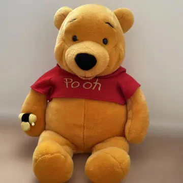푸우 봉제 인형 초 BIG