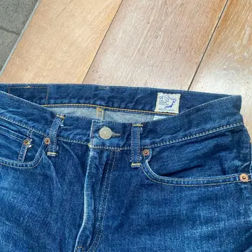 orSlow 스트레이트 데님 W.L 다크 블루