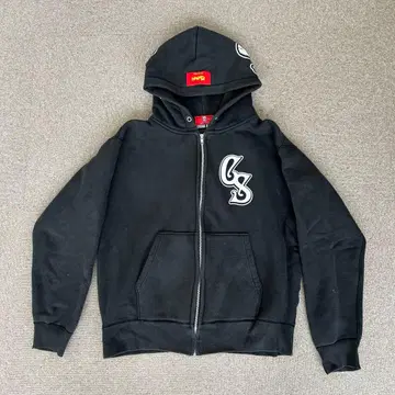 CREAM SODA GS 로고 플리스 후드티 L 사이즈