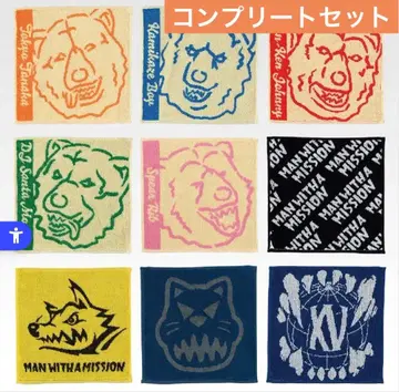 맨위즈 제일복권 J상 MWAM 핸드 타월 컴플리트 세트