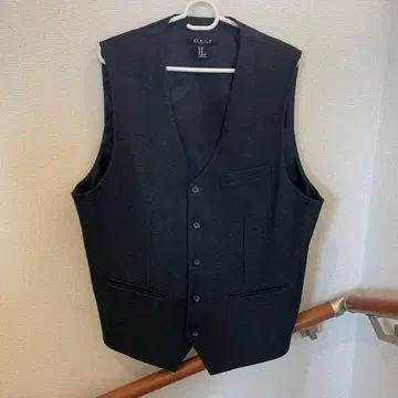 미사용 새상품 남성용 베스트 그레이 XL