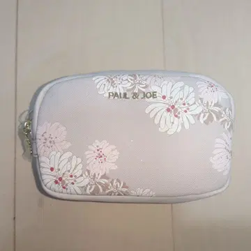 폴앤조 꽃무늬 파우치 핑크