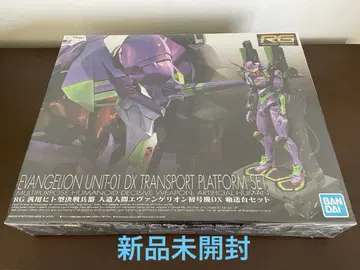 RG 범용 인간형 결전 병기 인조인간 에반게리온 초호기 DX 운송대 세트