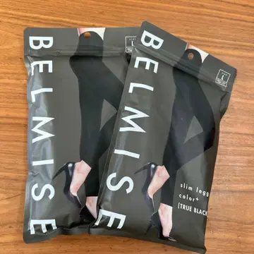 [새상품] BELMISE 슬림 레깅스 color+ 2장 세트 L 사이즈