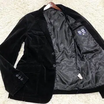 [ 새상품급 XL ] 다케오 키쿠치 벨로아 테일러드 자켓 블랙 4