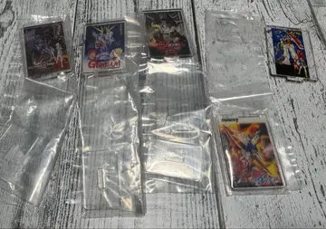 건담 포스터 아크릴 스탠드 5종 세트