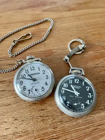 WESTCLOX 회중시계 2세트 미국제