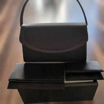 IWASA 블랙 포멀 백 중형