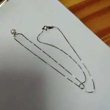 쥬얼리 츠츠미, 플라티나 여성용 목걸이 0.582 캐럿