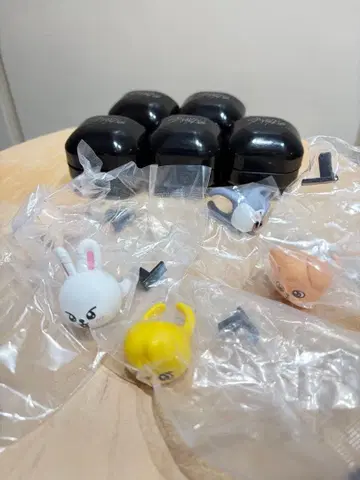 straykids skzoo 푹신푹신 반지 캡슐 토이 세트