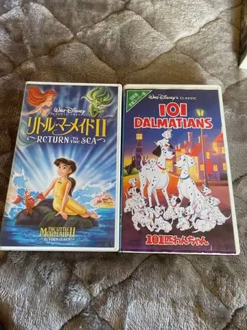 디즈니 애니메이션 DVD 2개 세트