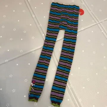 컬러풀 스트라이프 레깅스 프리 사이즈