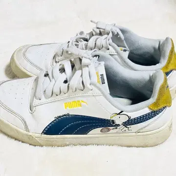 PUMA PEANUTS 스누피 스니커즈 23.5 사이즈 테니스 패턴