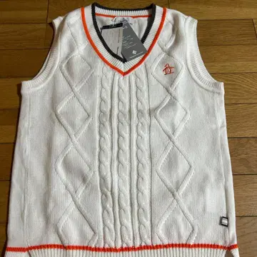 미사용품 먼싱웨어 니트 베스트 여성용