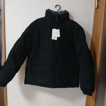 calvin klein 리버서블 올 프린트 다운 자켓