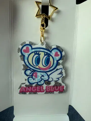 엔젤 블루 나카무라 군 로손 아크릴 키링 아크키링