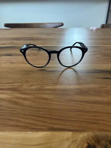 Ray-Ban 레이밴 블랙 패션 안경