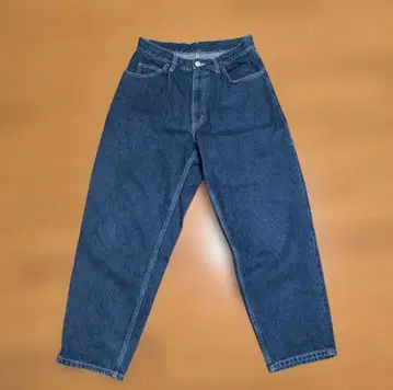 [ 새상품급 ] 빔즈 BEAMS 배기 테이퍼드 데님 S