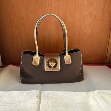 케이트 스페이드 핸드백 브라운 골드