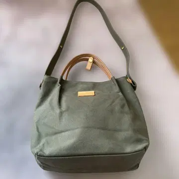 키소라 2웨이 숄더백 캔버스