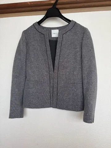 [입학식 졸업식에] 나노 유니버스 트위드 수트 상하의 세트 그레이