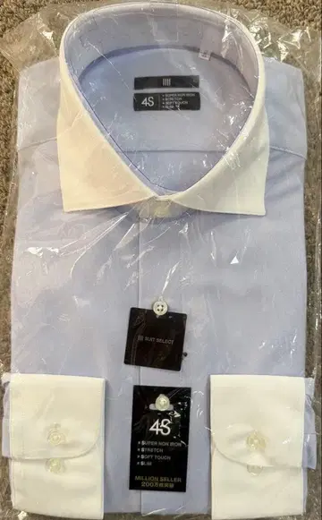 미사용 새상품 SUIT SELECT 셔츠 M 39-84