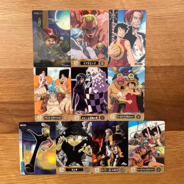 원피스 해적왕 구미 카드 10장 세트