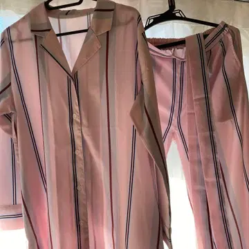 PEACH JOHN 프린티드 롱 셔츠 원피스 & 팬츠