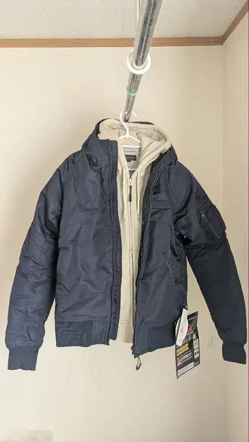 택 포함 새상품 Honda ES-63D 앰비트 밀리터리 파카 L