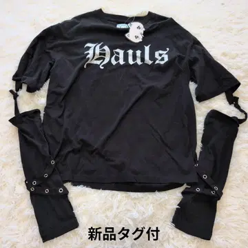 [택 포함 새상품] 하울즈 Hauls 암워머 벨트 다보TEE 블랙