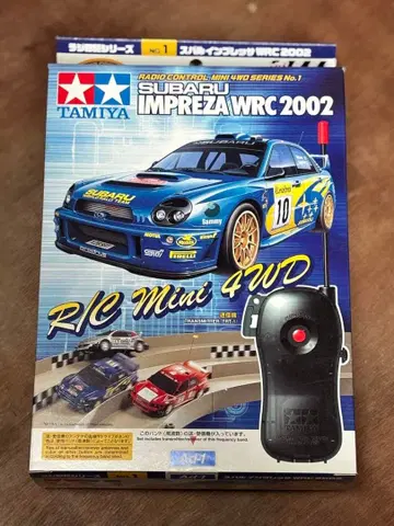 타미야 라지 4구 스바루 임프레자 WRC2002 미니 사륜구동