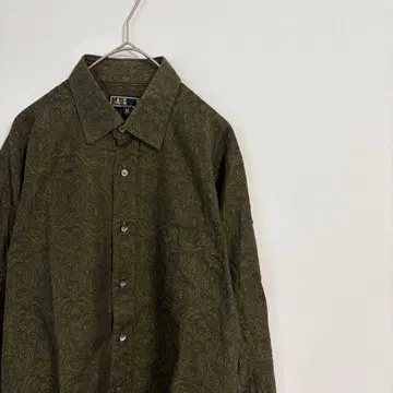 [ 희소 가치 ] DAKS 빈티지 페이즐리 무늬 셔츠