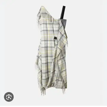 IRENE 프린지 스카프 드레스