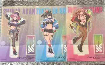 [ 그리드맨 ] DreamyDivas 아크릴 스탠드 릿카 아카네 유메세트