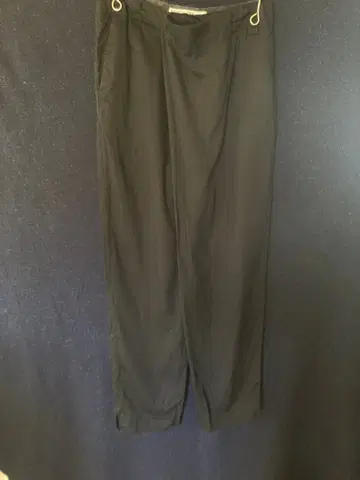 cosmic wonder 블랙 와이드 팬츠 사이드 포켓 포함