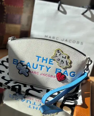 새상품 Marcjacobs 마크제이콥스 더 스티커 패치 뷰티 백