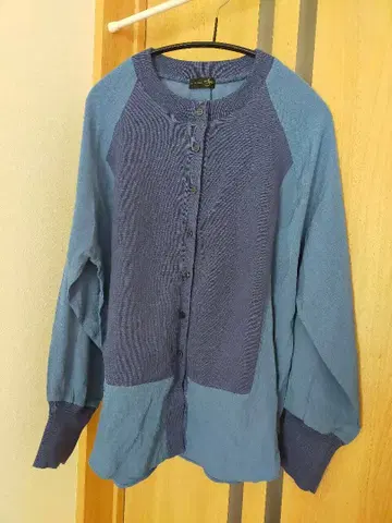 야마다야 Aga 파란색 버튼업 셔츠 사이즈 38 미사용 새상품