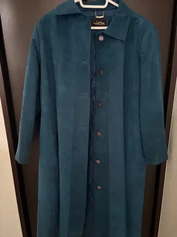 DelMare 다크 틸 롱 코트