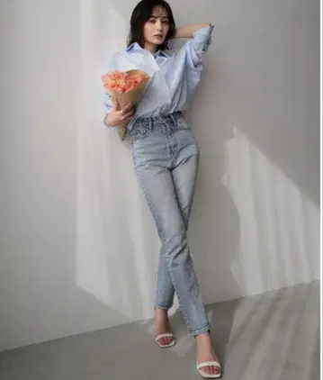 anuans Slim straight denim