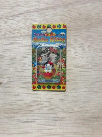 지역 한정 키티 신슈 한정 사과 공주 2007 지퍼 마스코트