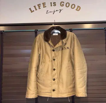 리얼 맥코이 n-1 덱 자켓 NXsx11235 사이즈 40