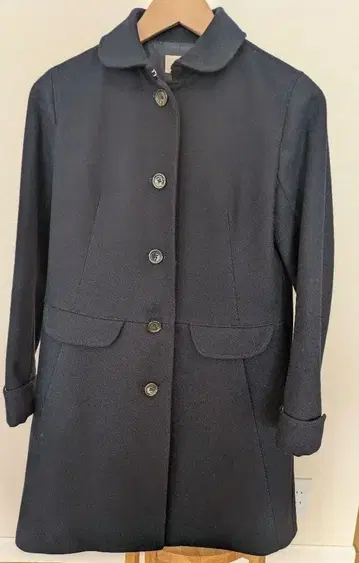 해리스 파리 네이비 코트 36