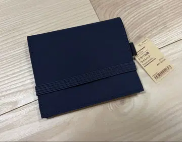 [미사용 새상품] 무인양품 트래블용 지갑 네이비
