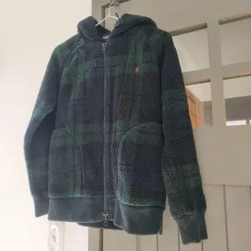 Gymphlex (짐플렉스) 보아 후드티 네이비 계열 타탄 체크 34