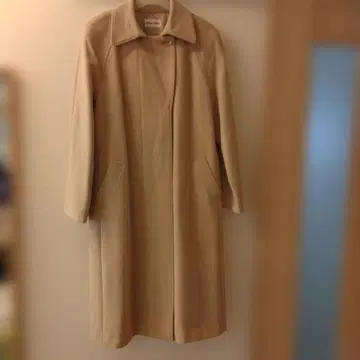 LEMIORE 베이지 롱 코트