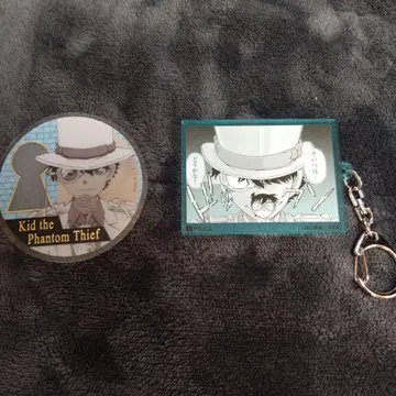괴도 키드 아크릴 키링 클리어 카드