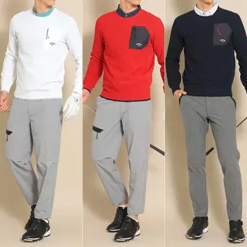 캘러웨이 C22218100 남성용 니트 그레이 L 사이즈