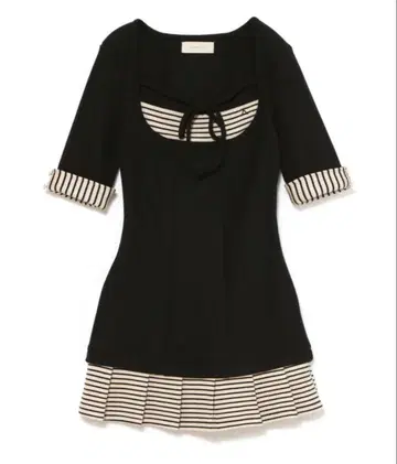 andmary Aiden pleats mini dress