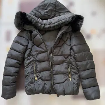 KaveHava 후드 부착 다운 자켓 M 사이즈 그레이